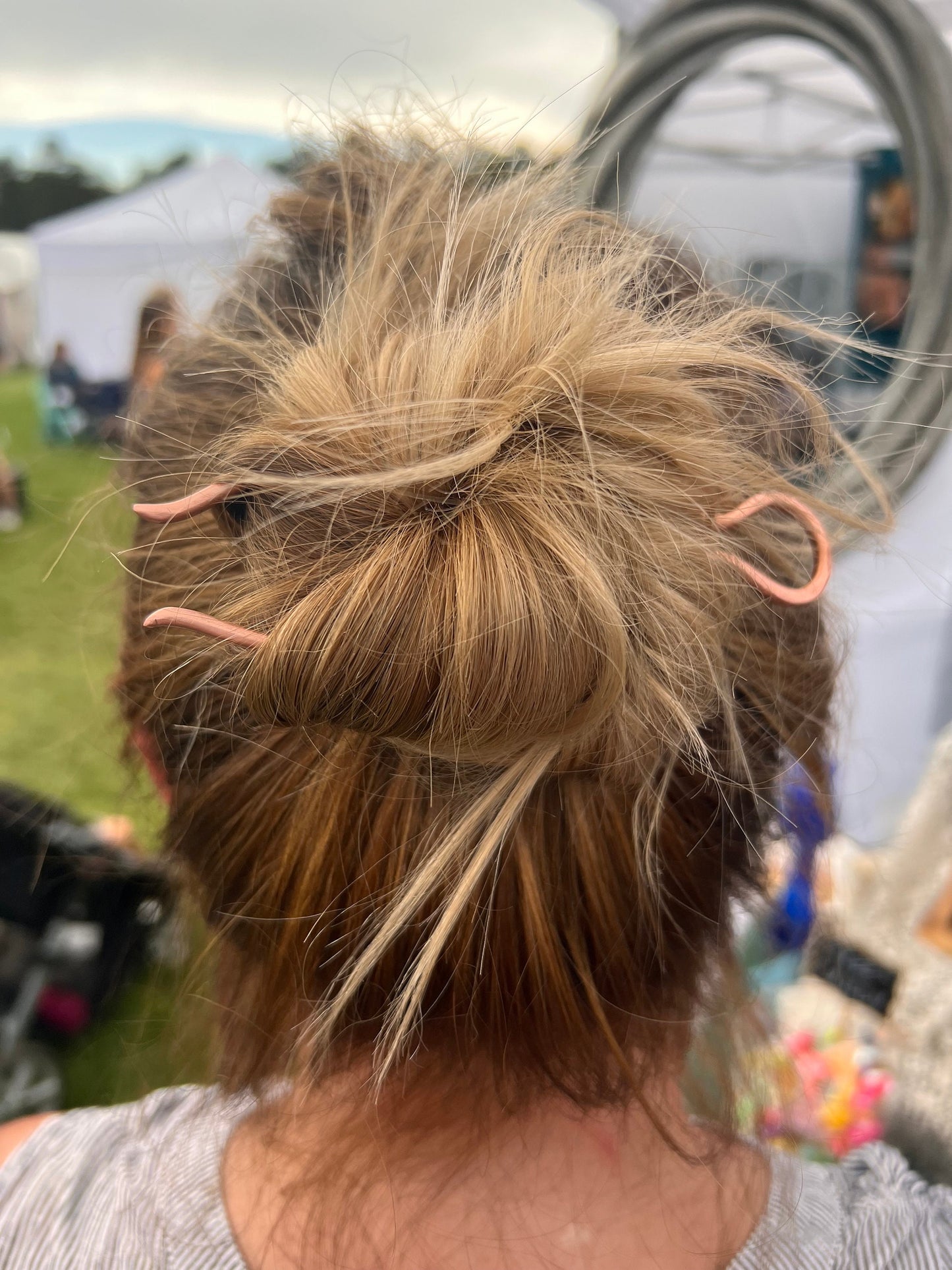 Custom Metal Hair Pins