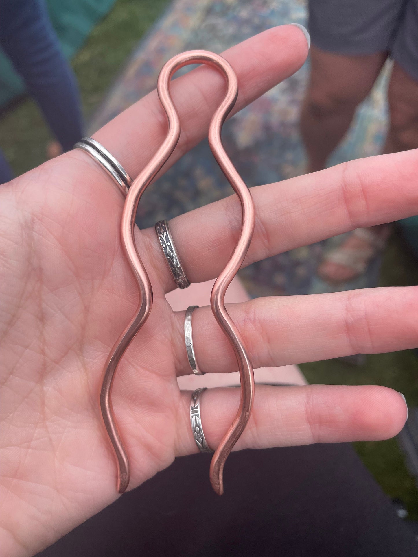 Custom Metal Hair Pins