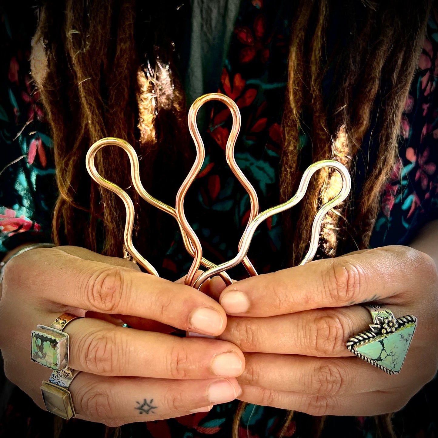 Custom Metal Hair Pins